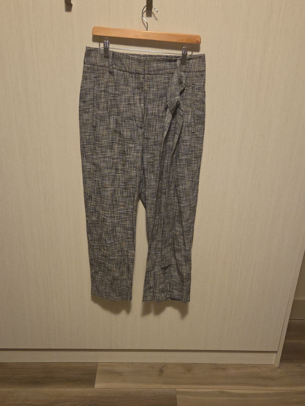 Women Wilfred Grey Patterned Dress Pants Size 12